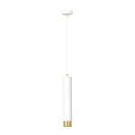 Emibig Colgante De Luz Kibo Acero Blanco | Apta para 1x GU10 - Max 10W