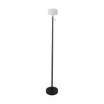 Eglo Lámpara de pie Montapalma-L Solar Acero Negro 2W 190lm - 830 Luz Cálida | IP54 - Regulable - USB-C