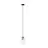 Emibig Colgante De Luz Astral Acero Negro | Apta para 1x E14 - Max 10W
