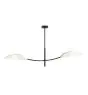 Emibig Luz de techo Lotus Acero Negro | Apta para 2x E14 - Max 10W
